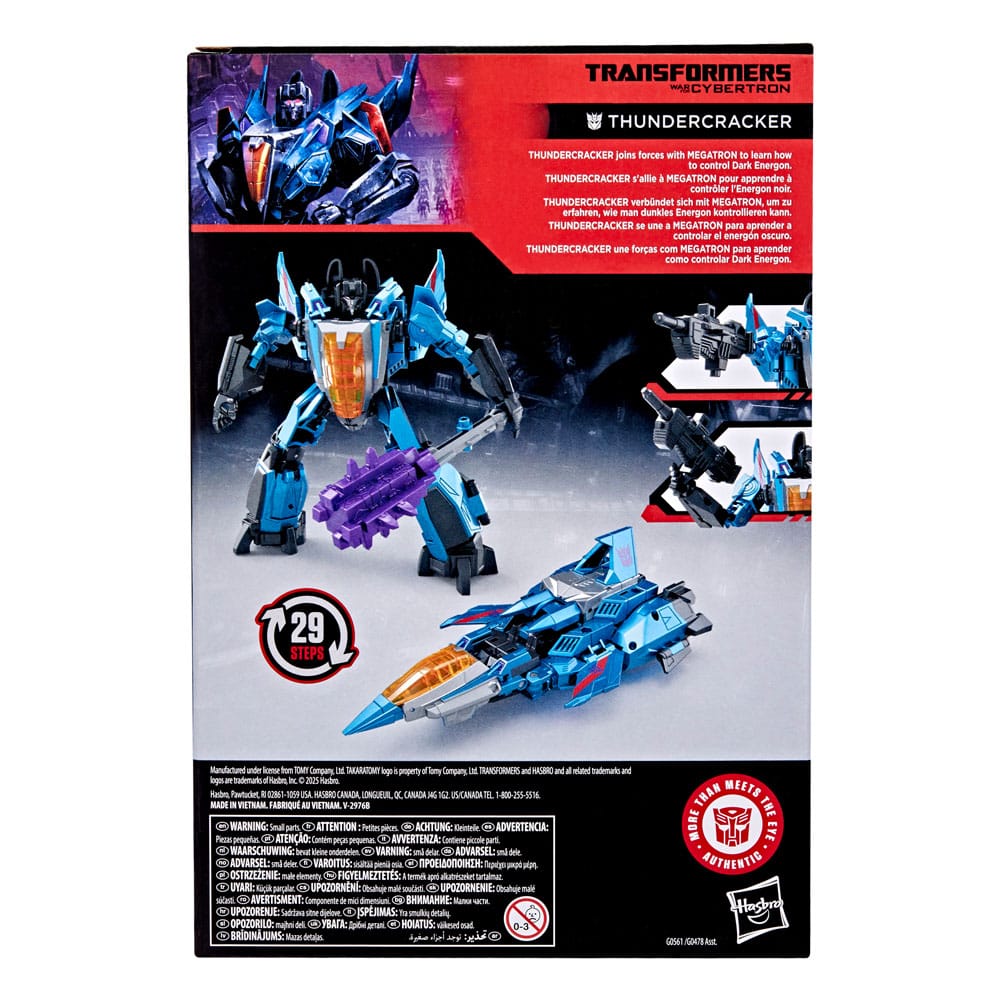 Transformers: War for Cybertron Studio Series Voyager Class Actionfigur Thundercracker 16 cm - Smalltinytoystore