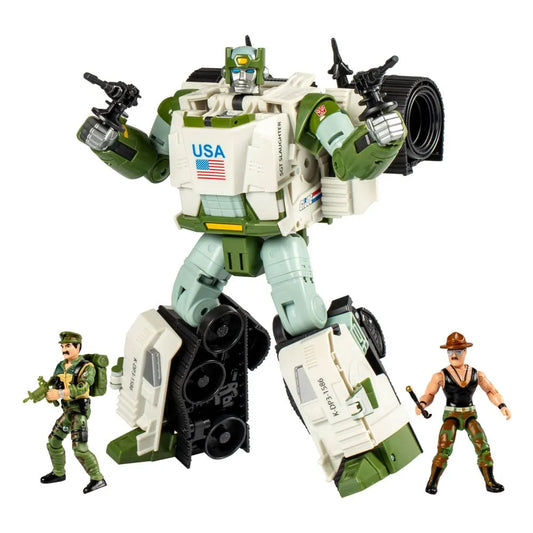 Transformers x G.I. Joe Actionfigur Autobot Kup Triple T 23 cm - Smalltinytoystore