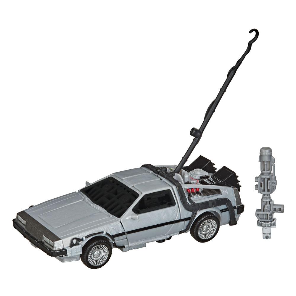 Transformers x Zurück in die Zukunft Actionfigur Delorian 14 cm - Smalltinytoystore