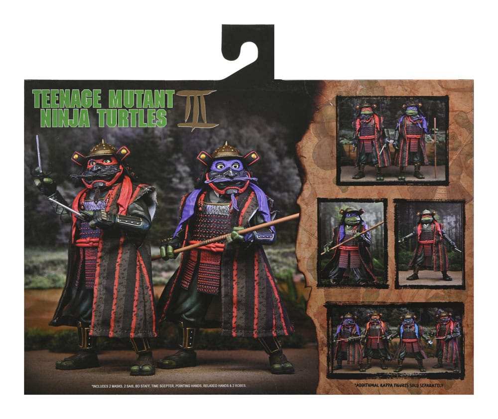 Turtles III Actionfiguren 2-Pack Donatello & Raphael 18 cm - Smalltinytoystore