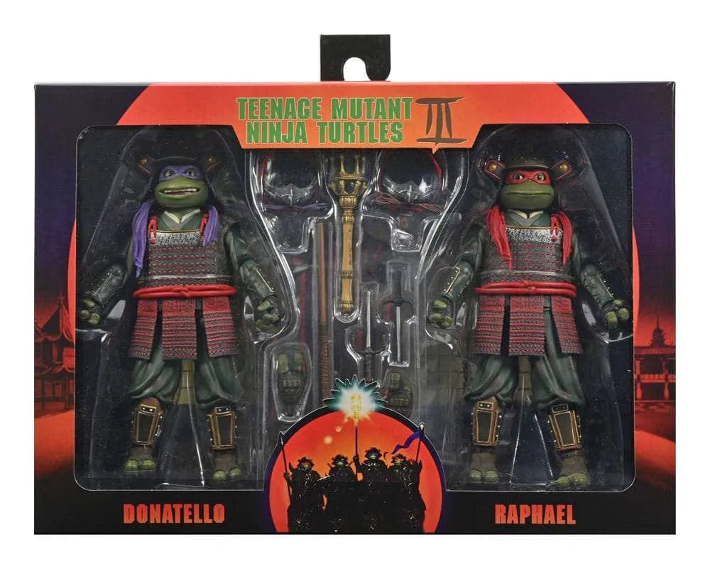 Turtles III Actionfiguren 2-Pack Donatello & Raphael 18 cm - Smalltinytoystore