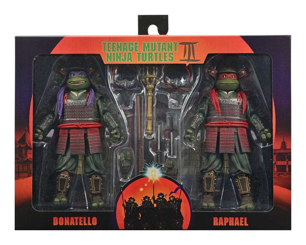 Turtles III Actionfiguren 2-Pack Donatello & Raphael 18 cm - Smalltinytoystore