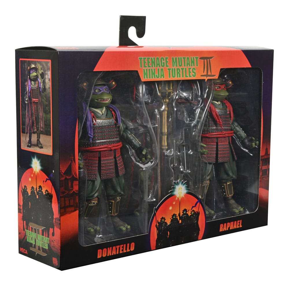 Turtles III Actionfiguren 2-Pack Donatello & Raphael 18 cm - Smalltinytoystore