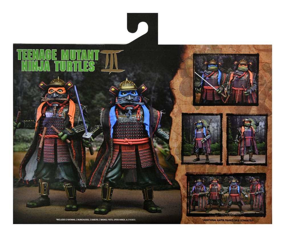 Turtles III Actionfiguren 2-Pack Leonardo & Michelangelo 18 cm - Smalltinytoystore