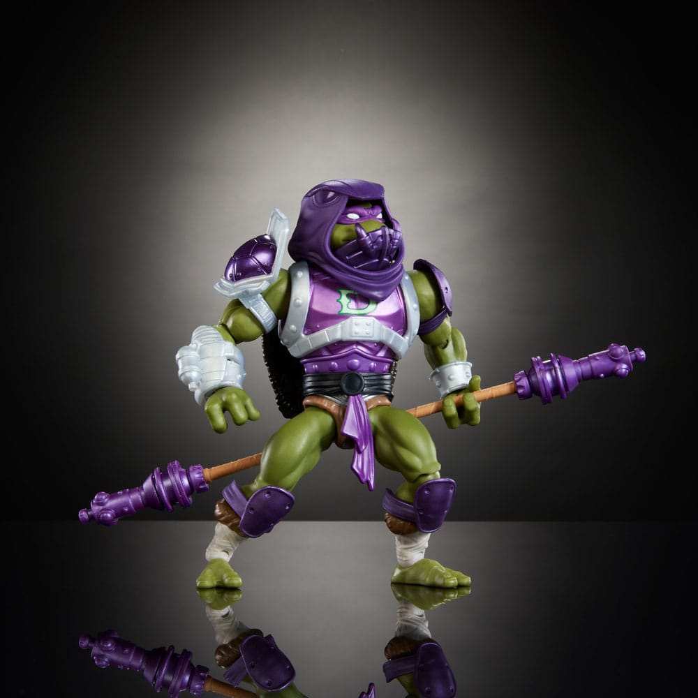 Turtles of Grayskull Masters of the Universe Donatello 2025 EU Card - Smalltinytoystore