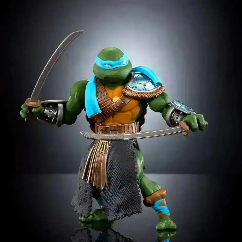 Turtles of Grayskull Masters of the Universe Origins Stealth Armor Leonardo 2024 EU Card - Smalltinytoystore