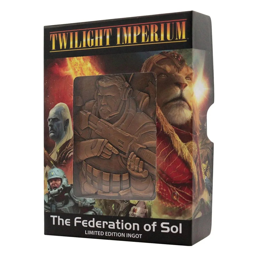 Twilight Imperium Metallbarren The Federation of Sol Limited Edition - Smalltinytoystore