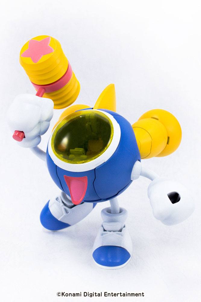 TwinBee Rainbow Bell Adventure Plastic Model Kit TwinBee Update Version 10 cm - Smalltinytoystore