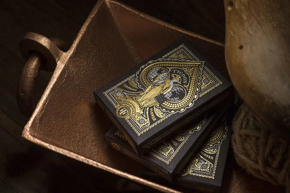 Tycoon Spielkarten Black - Smalltinytoystore