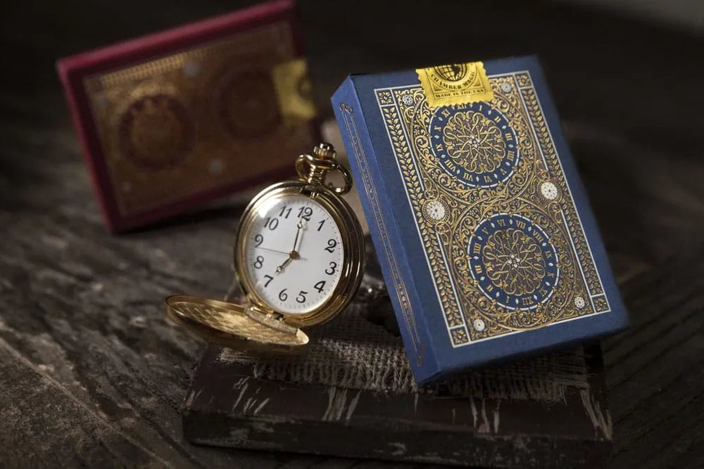 Tycoon Spielkarten Blue - Smalltinytoystore