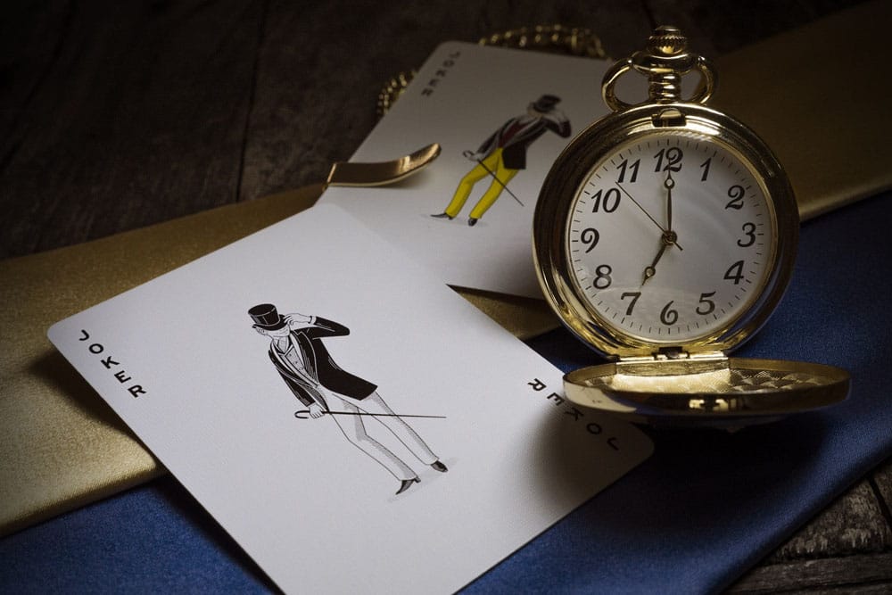 Tycoon Spielkarten Blue - Smalltinytoystore