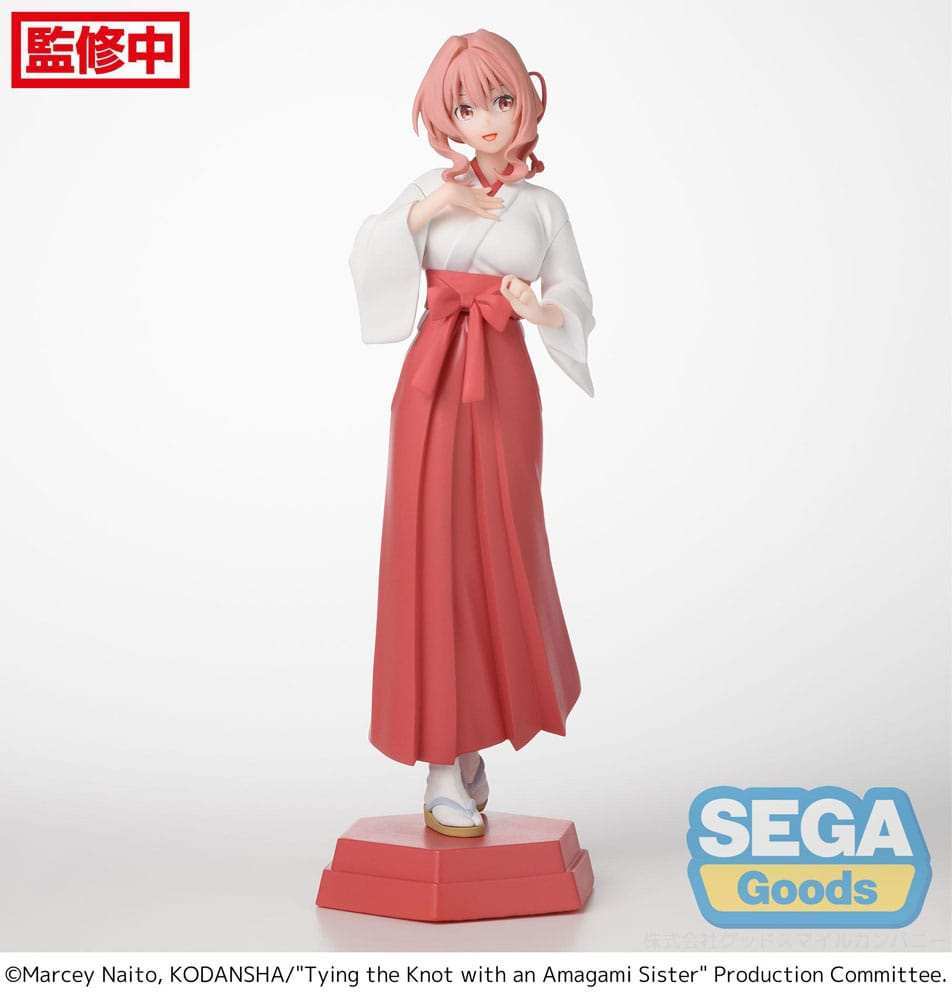 Tying the Knot with an Amagami Sister Desktop x Decorate Collections PVC Statue Yuna Amagami 16 cm - Smalltinytoystore