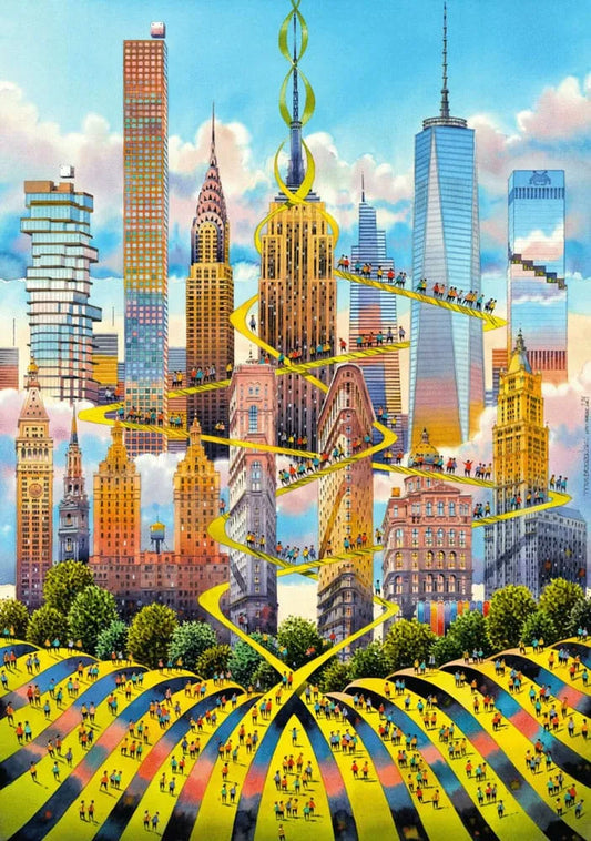 Tytus Brzozowski Puzzle New York (1000 Teile) - Smalltinytoystore