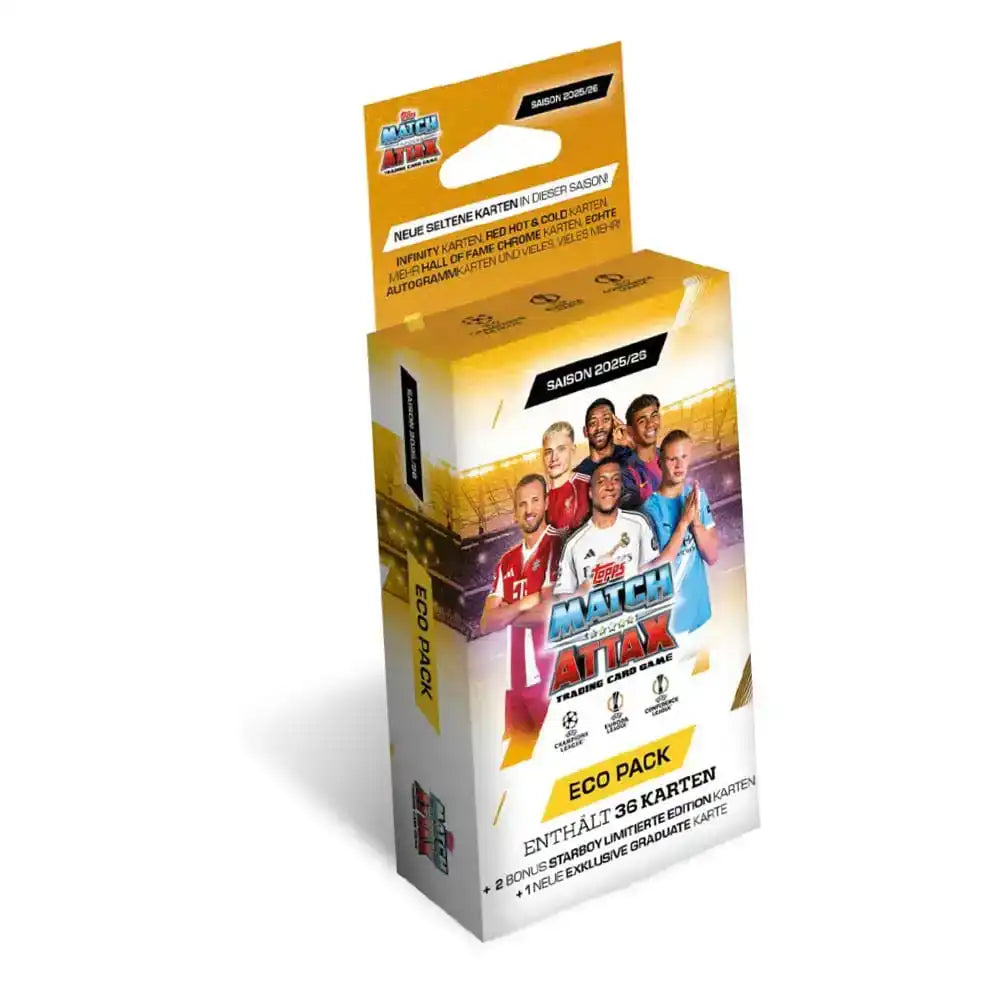 UEFA Champions League Match Attax Trading Cards 2025/26 Eco Pack *Deutsche Version* - Smalltinytoystore