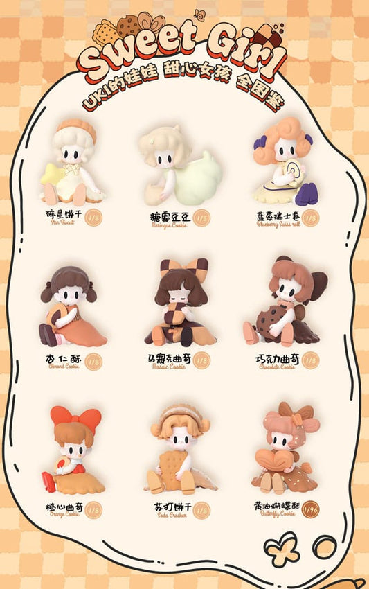 Uki Blind Box Figuren Sortiment Doll Sweet Girl 9 cm (8) - Smalltinytoystore