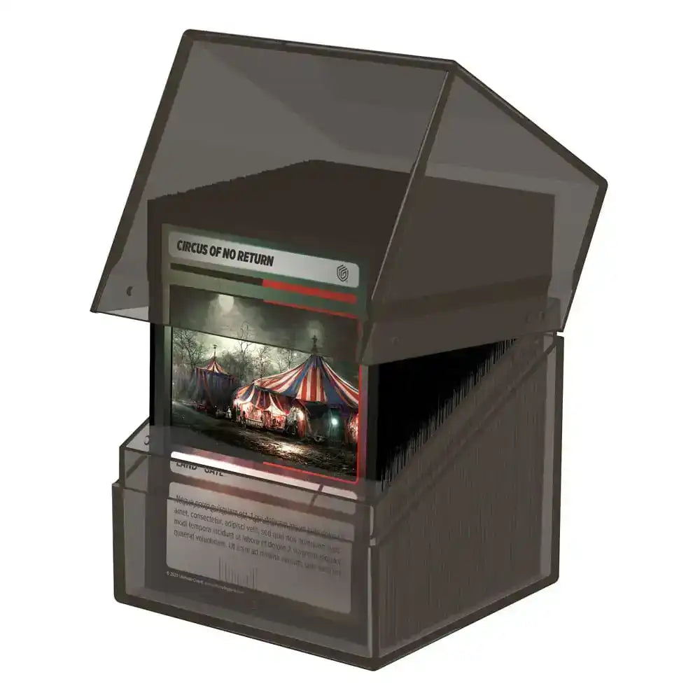 Ultimate Guard Boulder 100+ Clear - Onyx - Smalltinytoystore
