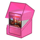 Ultimate Guard Boulder 100+ Clear - Rhodonite - Smalltinytoystore