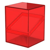 Ultimate Guard Boulder 100+ Clear - Ruby - Smalltinytoystore