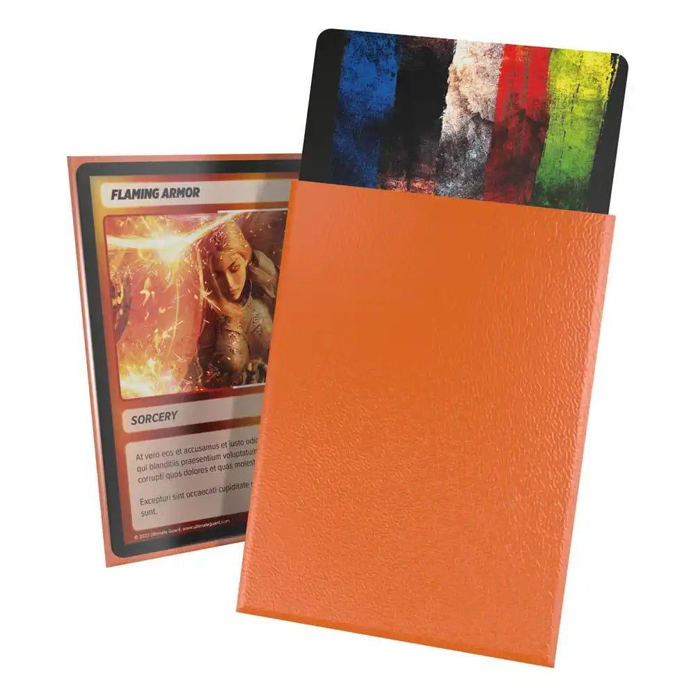 Ultimate Guard Cortex Sleeves Standardgröße Matt-Orange (100) - Smalltinytoystore