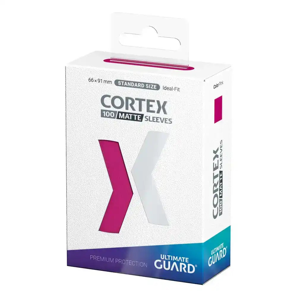 Ultimate Guard Cortex Sleeves Standardgröße Matte Pink (100) - Smalltinytoystore