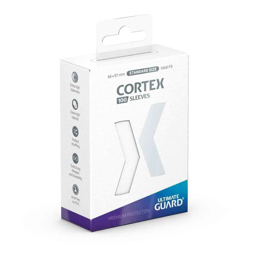Ultimate Guard Cortex Sleeves Standardgröße Weiß (100) - Smalltinytoystore