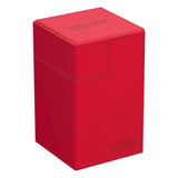 Ultimate Guard Flip`n`Tray 100+ XenoSkin Monocolor Rot - Smalltinytoystore