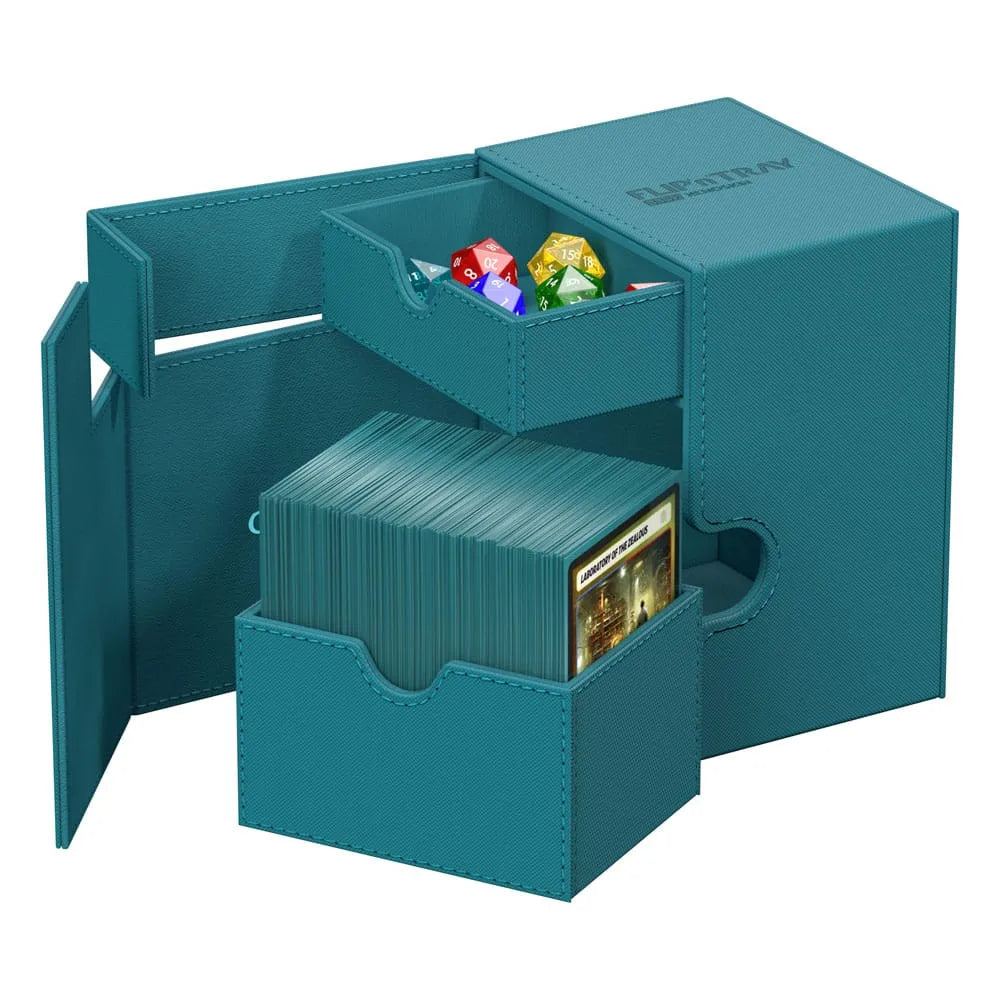 Ultimate Guard Flip`n`Tray 133+ XenoSkin Petrol - Smalltinytoystore