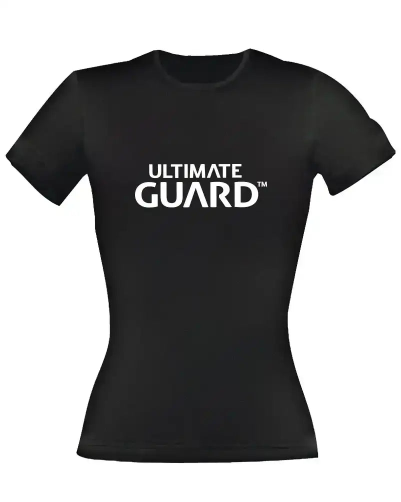 Ultimate Guard Girlie T-Shirt Wordmark Schwarz Größe S - Smalltinytoystore