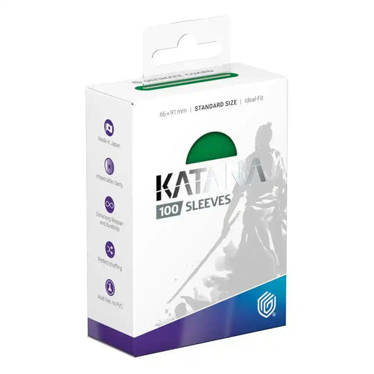 Ultimate Guard Katana Sleeves Standardgröße Jade Garden (100) - Smalltinytoystore