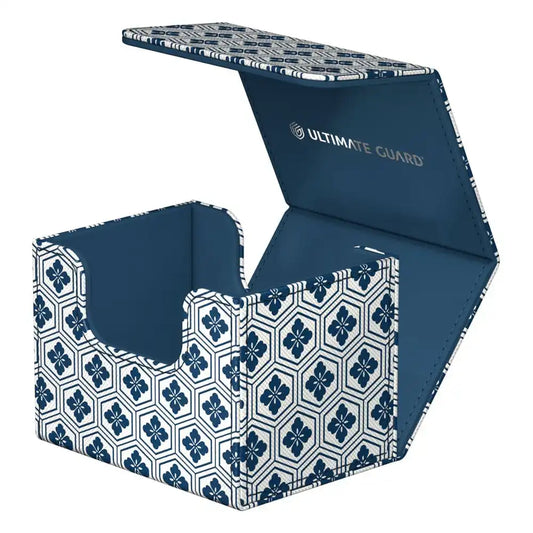 Ultimate Guard Sidewinder 100+ Katana: The Shogun's Journey - Part 2 - Kikko (White / Blue) - Smalltinytoystore