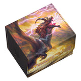 Ultimate Guard Sidewinder 100+ Xenoskin Magic: The Gathering "Tarkir: Dragonstorm" Ghostfire - Stormscale Scion - Smalltinytoystore