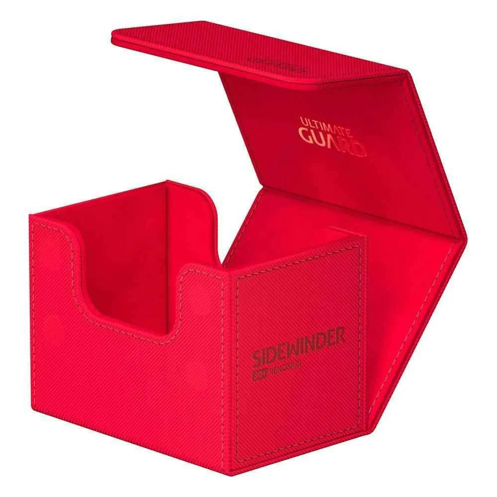 Ultimate Guard Sidewinder 80+ XenoSkin Monocolor Rot - Smalltinytoystore