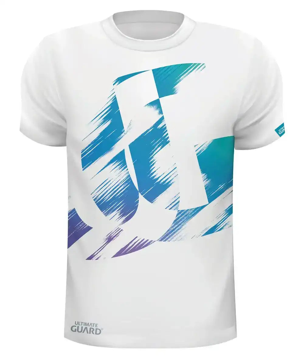 Ultimate Guard T-Shirt UG Distressed Weiß Größe XL - Smalltinytoystore