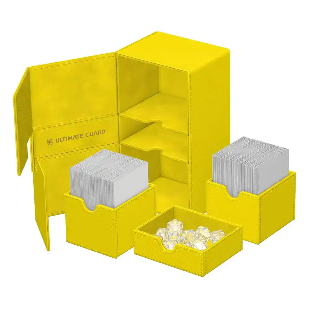 Ultimate Guard Twin Flip'n'Tray 200+ Xenoskin "Summer Edition 2025" -Dandelion - Smalltinytoystore