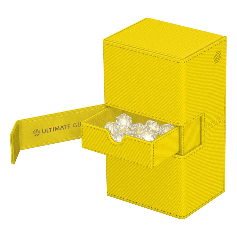 Ultimate Guard Twin Flip'n'Tray 200+ Xenoskin "Summer Edition 2025" -Dandelion - Smalltinytoystore