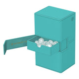 Ultimate Guard Twin Flip'n'Tray 200+ Xenoskin "Summer Edition 2025" - Lagoon - Smalltinytoystore