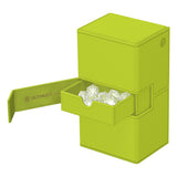 Ultimate Guard Twin Flip'n'Tray 200+ Xenoskin "Summer Edition 2025" - Lime - Smalltinytoystore