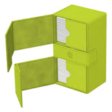 Ultimate Guard Twin Flip'n'Tray 200+ Xenoskin "Summer Edition 2025" - Lime - Smalltinytoystore