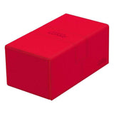 Ultimate Guard Twin Flip`n`Tray 200+ XenoSkin Monocolor Rot - Smalltinytoystore