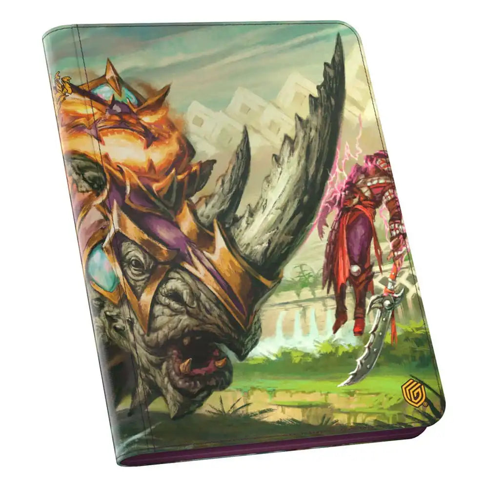 Ultimate Guard Zipfolio 360 Xenoskin Magic: The Gathering "Tarkir: Dragonstorm" - Skirmish Rhino - Smalltinytoystore
