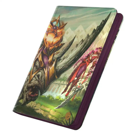 Ultimate Guard Zipfolio 360 Xenoskin Magic: The Gathering "Tarkir: Dragonstorm" - Skirmish Rhino - Smalltinytoystore