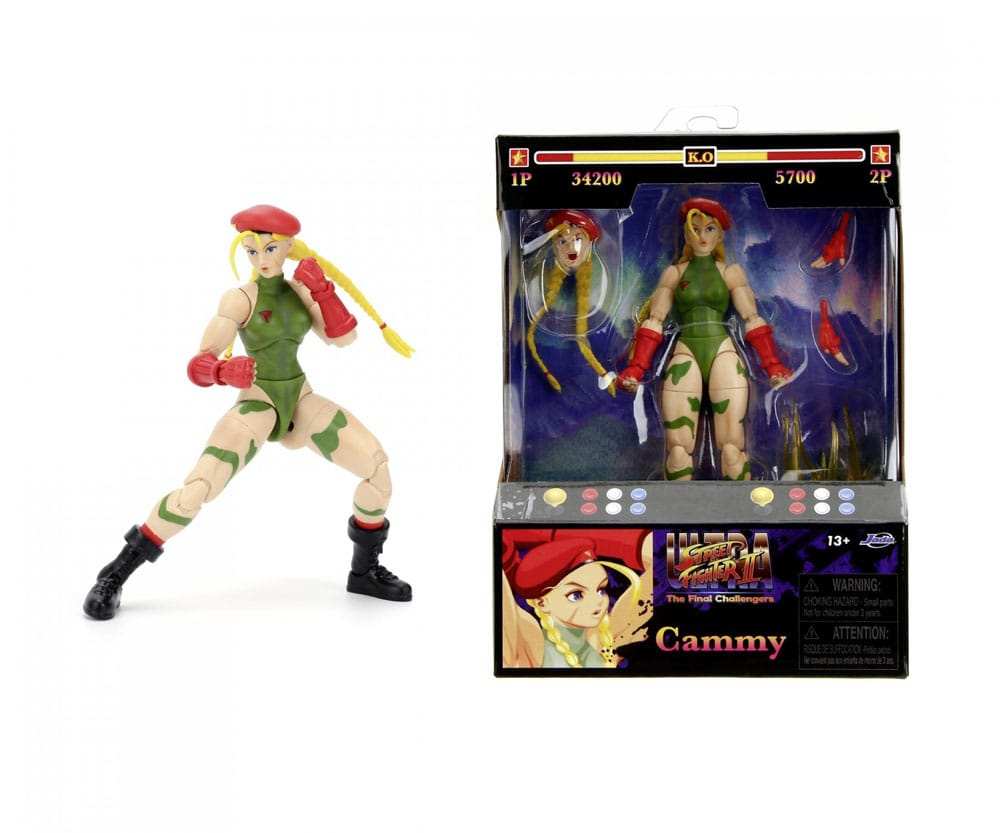 Ultra Street Fighter II The Final Challengers 1/12 Cammy 15 cm - Smalltinytoystore