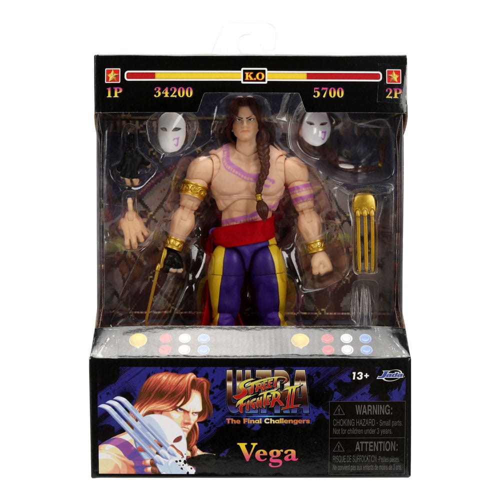 Ultra Street Fighter II: The Final Challengers Actionfigur 1/12 Vega 15 cm - Smalltinytoystore