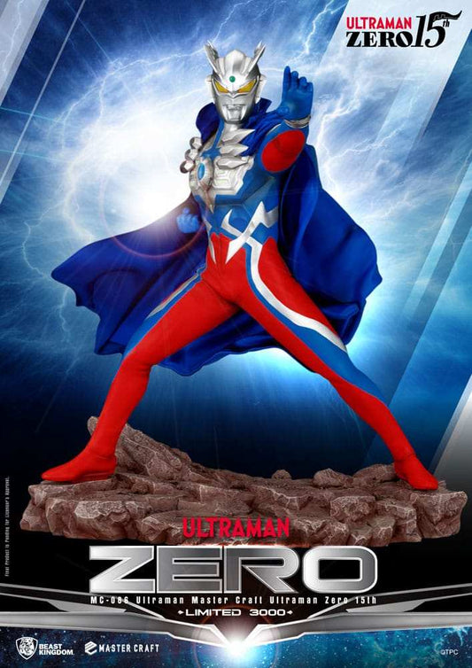 Ultraman Master Craft Statue Ultraman Zero 15th 41 cm - Smalltinytoystore