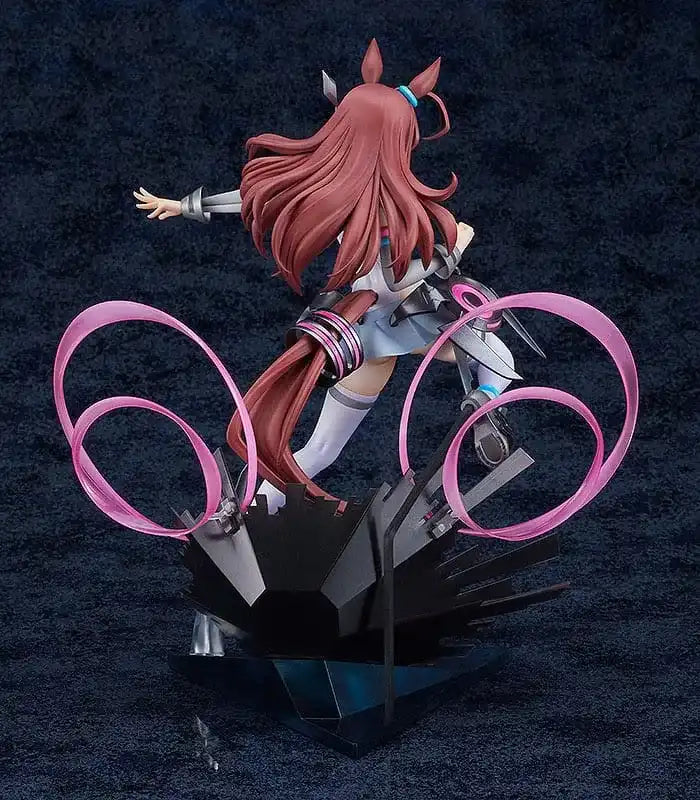 Uma Musume Pretty Derby PVC Statue 1/7 Mihono Bourbon - The Chestnut Cyborg 26 cm - Smalltinytoystore