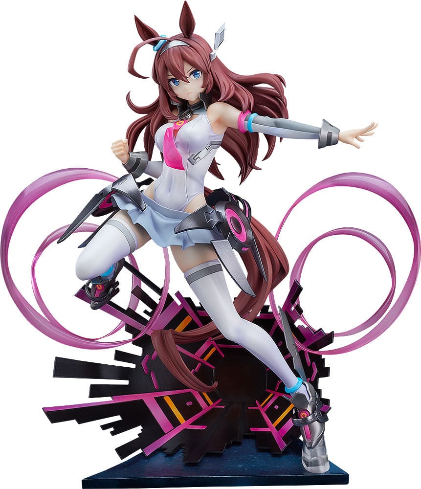 Uma Musume Pretty Derby PVC Statue 1/7 Mihono Bourbon - The Chestnut Cyborg 26 cm - Smalltinytoystore