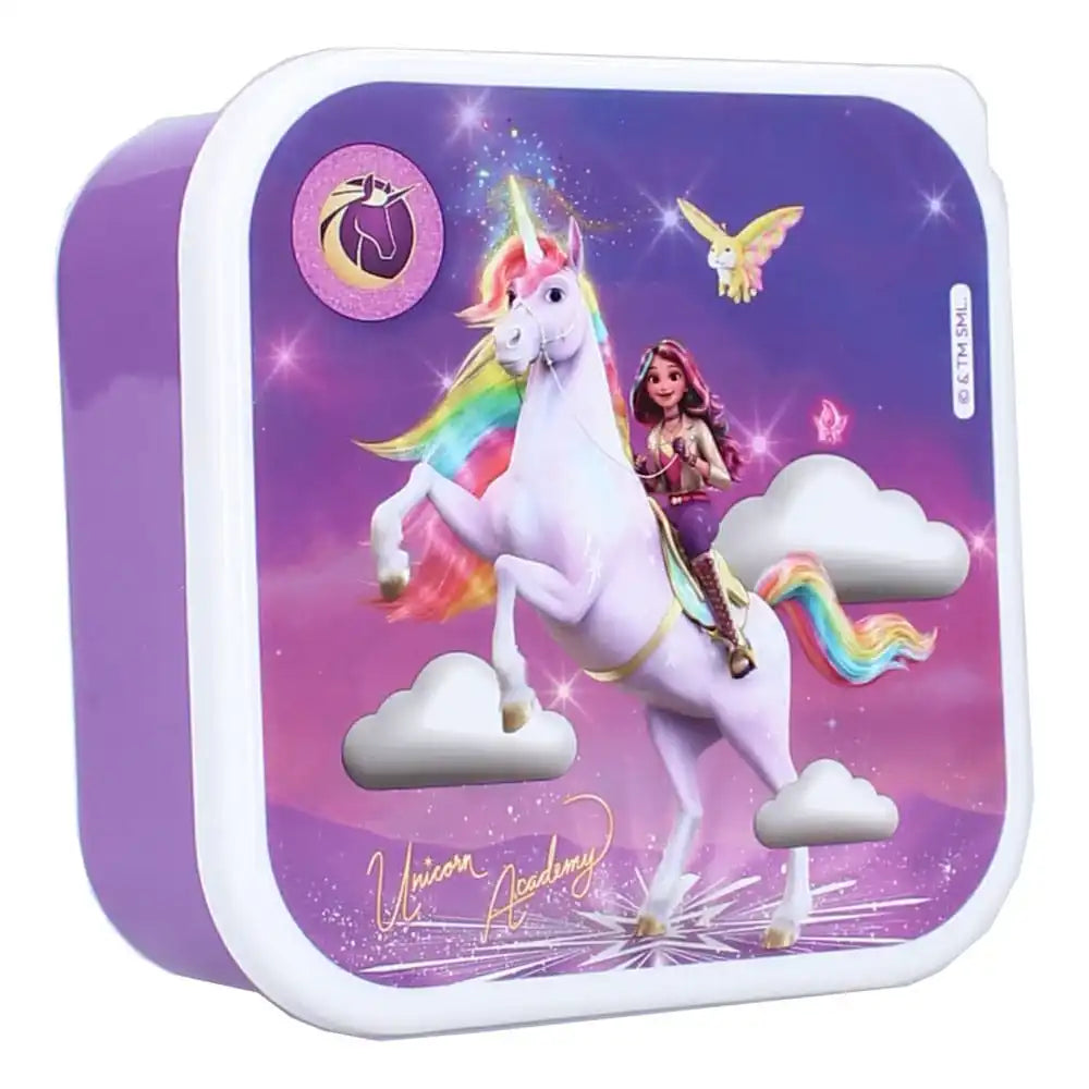 Unicorn Academy Snackbox Set Fresh Bites - Smalltinytoystore