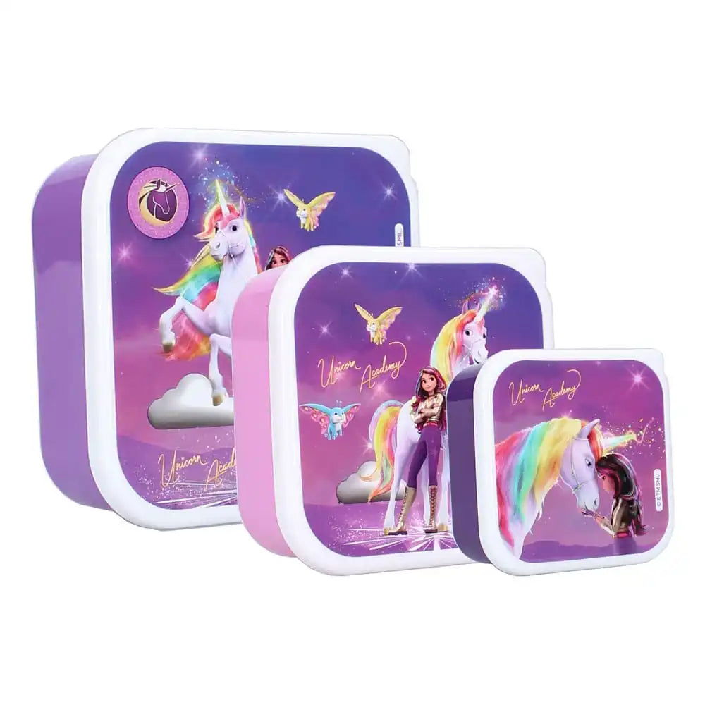 Unicorn Academy Snackbox Set Fresh Bites - Smalltinytoystore