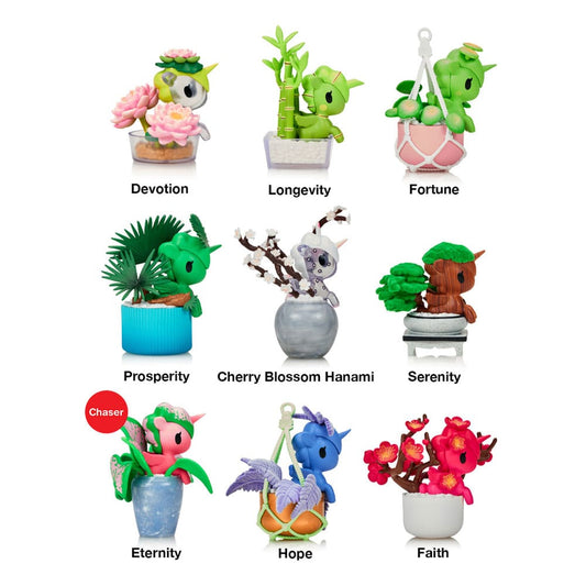 Unicorno Blind Box Figuren Sortiment Botanical Harmony 7 cm (8) - Smalltinytoystore