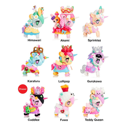 Unicorno Blind Box Figuren Sortiment Harajuku Princess 7 cm (8) - Smalltinytoystore